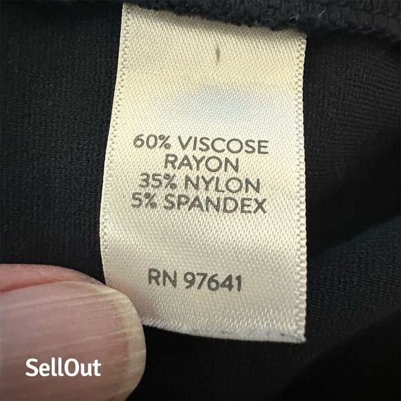 J.Jill Pants Women's Plus Sz 2X Slim Leg Pant Blue Stretch Business Casual Comfy - Picture 9 of 12